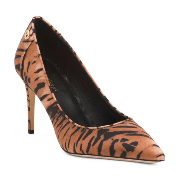 DEE OCLEPPO Shoes - DEE OCLEPPO Santorini Pointed Toe Tiger Print Pumps